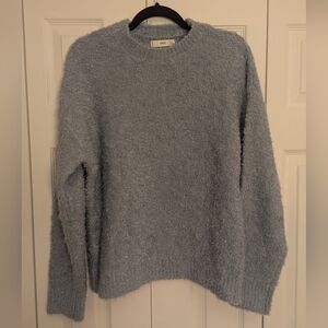 Light Blue Boucle Sweater